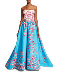 Aquamarine Print Dress