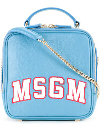 MSGM Logo Print Crossbody Bag