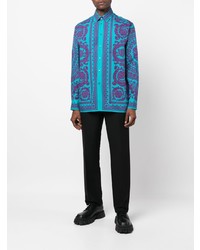 Versace All Over Graphic Print Shirt