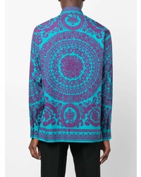 Versace All Over Graphic Print Shirt