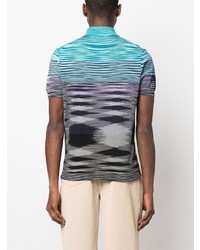 Missoni Abstract Print Polo Shirt