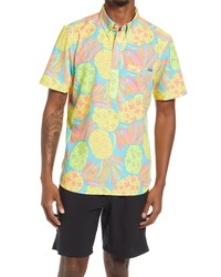 Chubbies The Pinetoppers Short Sleeve Stretch Popover Shirt