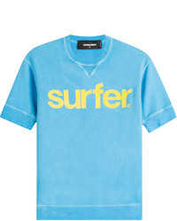 Aquamarine Print Sweater