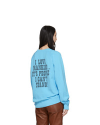 Marc Jacobs Blue Peanuts Edition Linus Sweatshirt