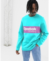 Reebok Classics Sweatshirt In Green Dx2343