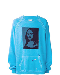 Maison Margiela Mona Lisa Print Sweatshirt