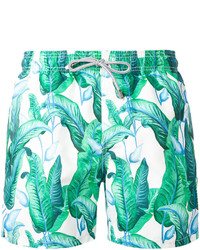 MC2 Saint Barth Floral Print Swim Shorts