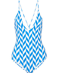 Aquamarine Print Swimsuit