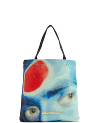 Aquamarine Print Tote Bag