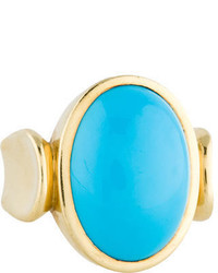 18k Turquoise Cocktail Ring