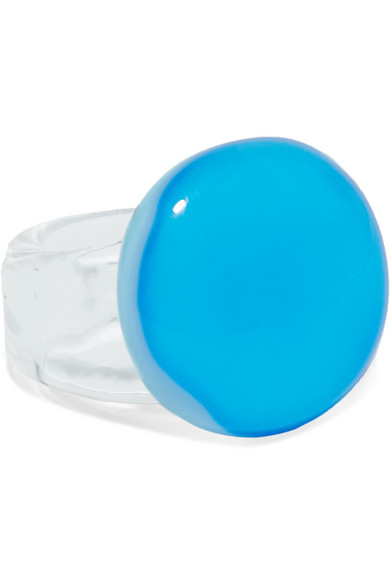 Maryam Nassir Zadeh Circle Glass Ring, $90 | NET-A-PORTER