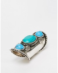 Asos Collection Old Festival Stone Ring