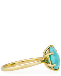 Ippolita Rock Candy 18k Turquoise Solitaire Ring