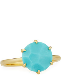 Ippolita Rock Candy 18k Turquoise Solitaire Ring