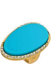 Blu Bijoux Turquoise Giant Stone Ring