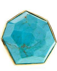 Ippolita Turquoise Large Stone Ring Size 7