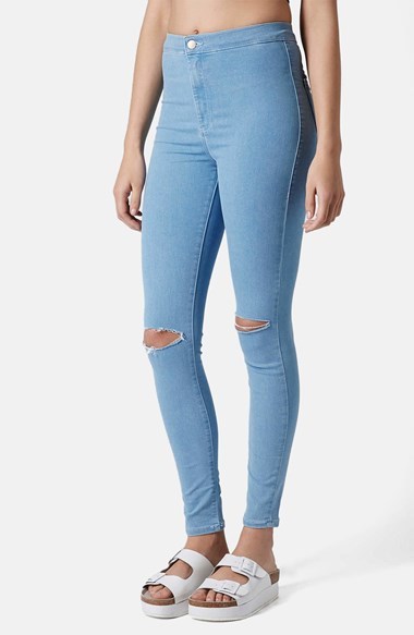 topshop joni high waist skinny jeans