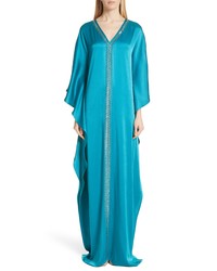 Aquamarine Sequin Evening Dress