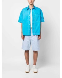 Bonsai Oversized Short Sleeve Cotton Shirt