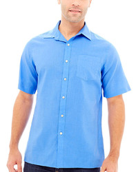 Claiborne Short Sleeve Linen Shirt