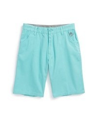 Neff Cotton Twill Shorts Aqua Blue 26