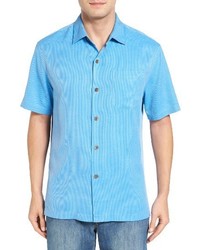 Aquamarine Silk Shirt