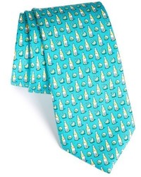 Vineyard Vines Beer Lime Silk Tie