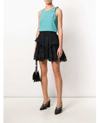RED Valentino Bow Detail Sleeveless Blouse