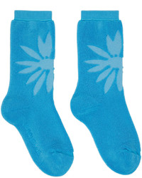 Jacquemus Blue Les Chaussettes Aqua Socks