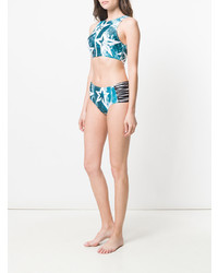 Perfect Moment Wild Ocean Star Print Bikini