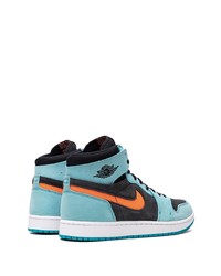 Jordan Air 1 Zoom Cmft 2 Bleached Aqua Sneakers