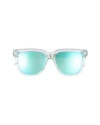 Gucci 56mm Mirrored Square Sunglasses