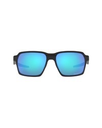 Oakley 58mm Polarized Rectangular Sunglasses In Prizm Sapphire At Nordstrom