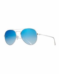 Tom Ford Ace Aviator Sunglasses Blue