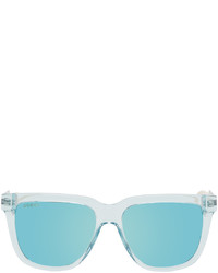 Gucci Blue Acetate Reflective Sunglasses