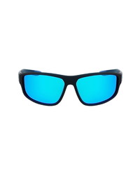 Nike Brazen Fuel 62mm Wraparound Sunglasses