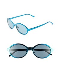Burberry Splash 54mm Sunglasses Blue One Size