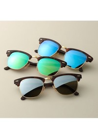 Ray-Ban Flash Clubmaster 51mm Sunglasses