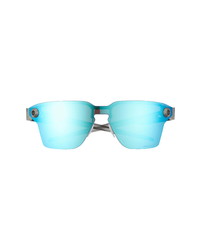 Oakley Lugplate 139mm Mirrored Shield Sunglasses
