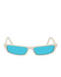 Acne Studios Off White Agar Sunglasses