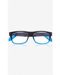 Express Ombre Frame Clear Lens Glasses