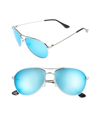 Brightside Orville 58mm Mirrored Aviator Sunglasses