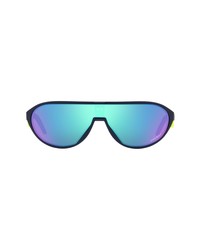 Oakley Shield Sunglasses In Matte Navyprizm Sapphire At Nordstrom