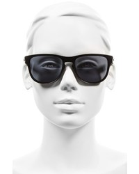 Oakley Sliver 57mm Round Sunglasses Clear Blue Sapphire Iridium