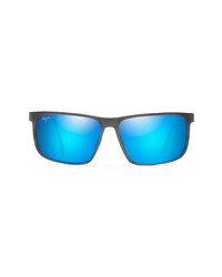 Maui Jim Wana 61mm Polarizedplus2 Rectangle Sunglasses