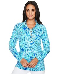 Lilly Pulitzer Upf 50 Captain Popover Long Sleeve Pullover