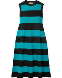 Michael Kors Collection Striped Knitted Dress