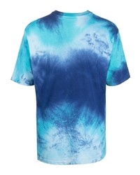 Mauna Kea Tie Dye Print Logo T Shirt