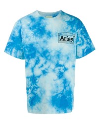 Aries Tie Dye Print T Shirt