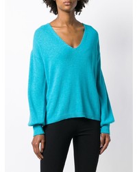 Blugirl Long Sleeve Flared Sweater